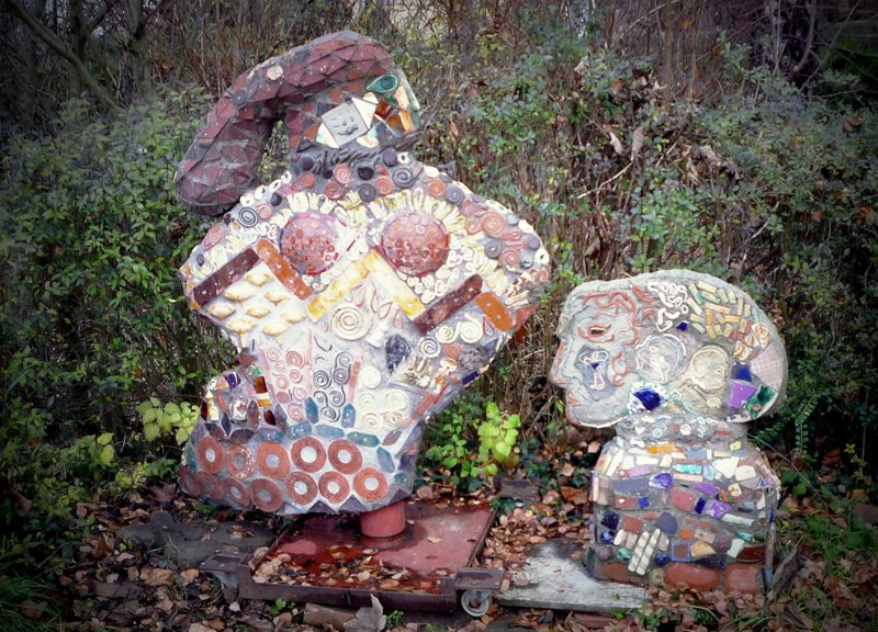 Kunst im Garten….