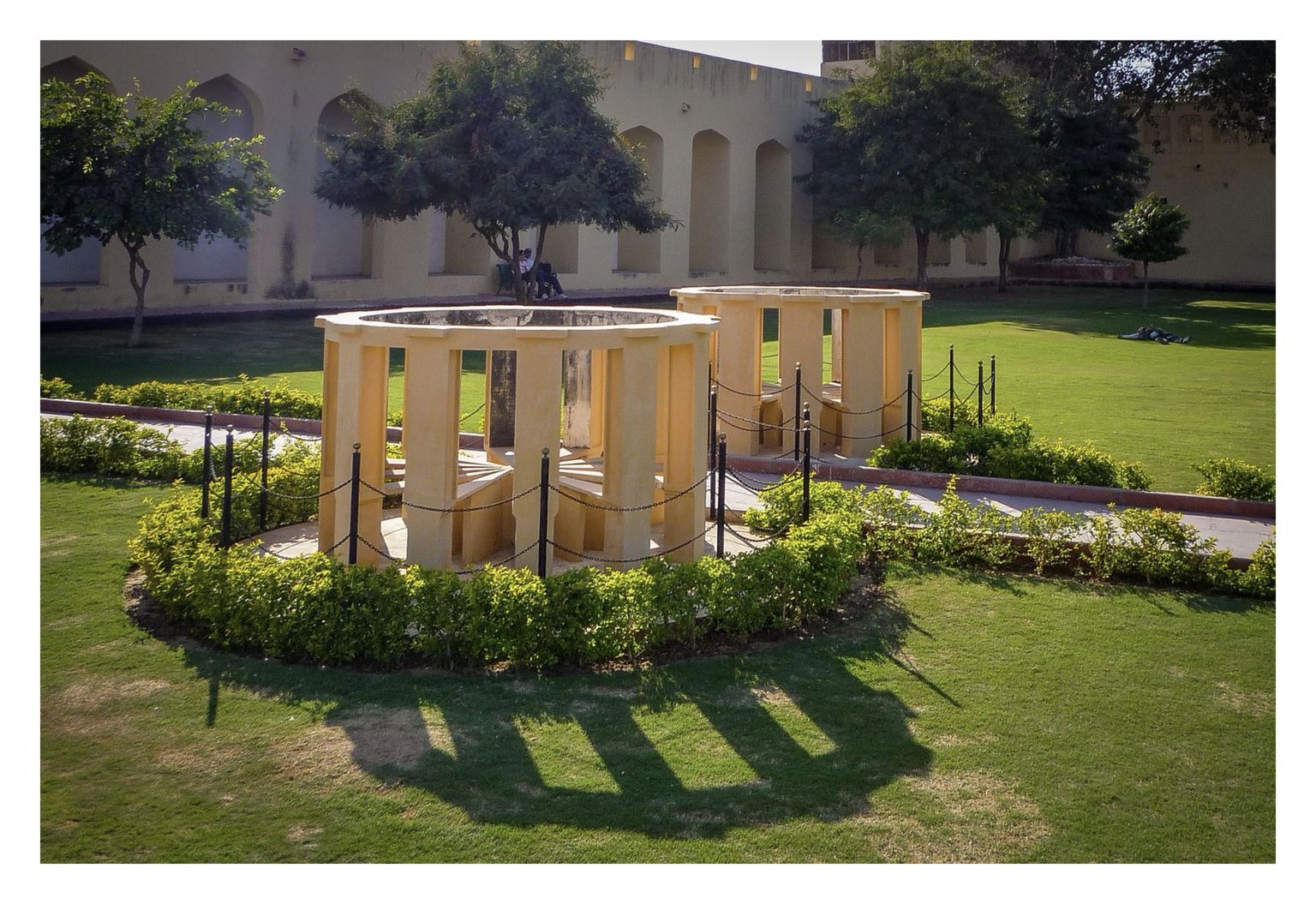 Das Jantar Mantar in Jaipur
