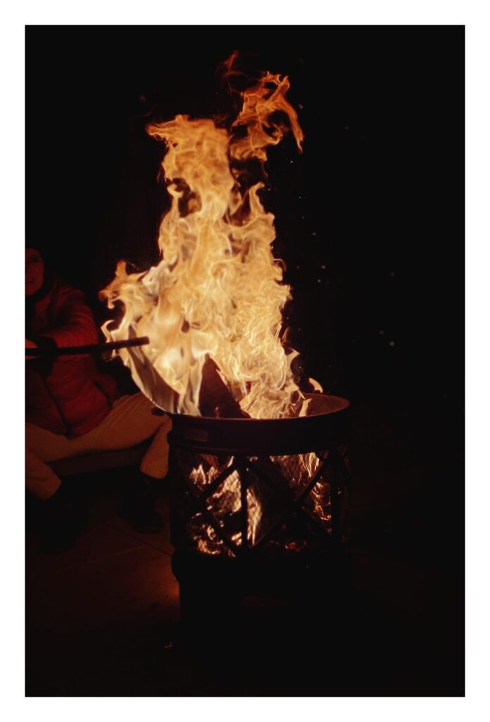 Feuerkorbwärme (54/365)