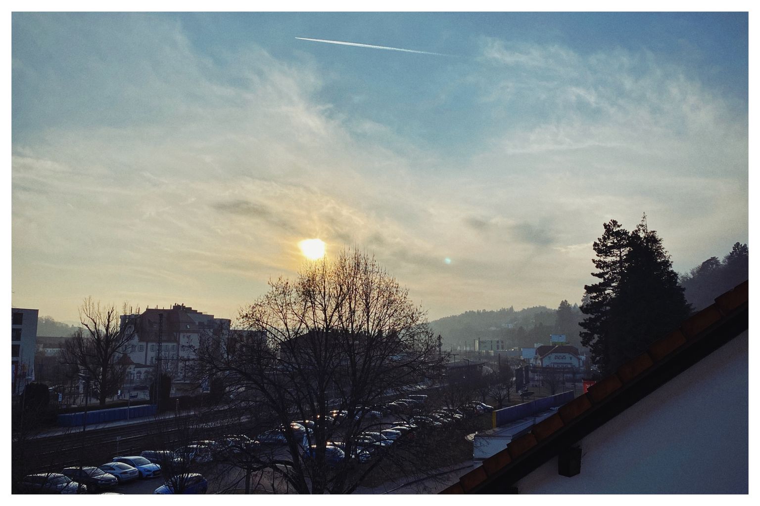 Sonnenuntergangsausblick (55/365)