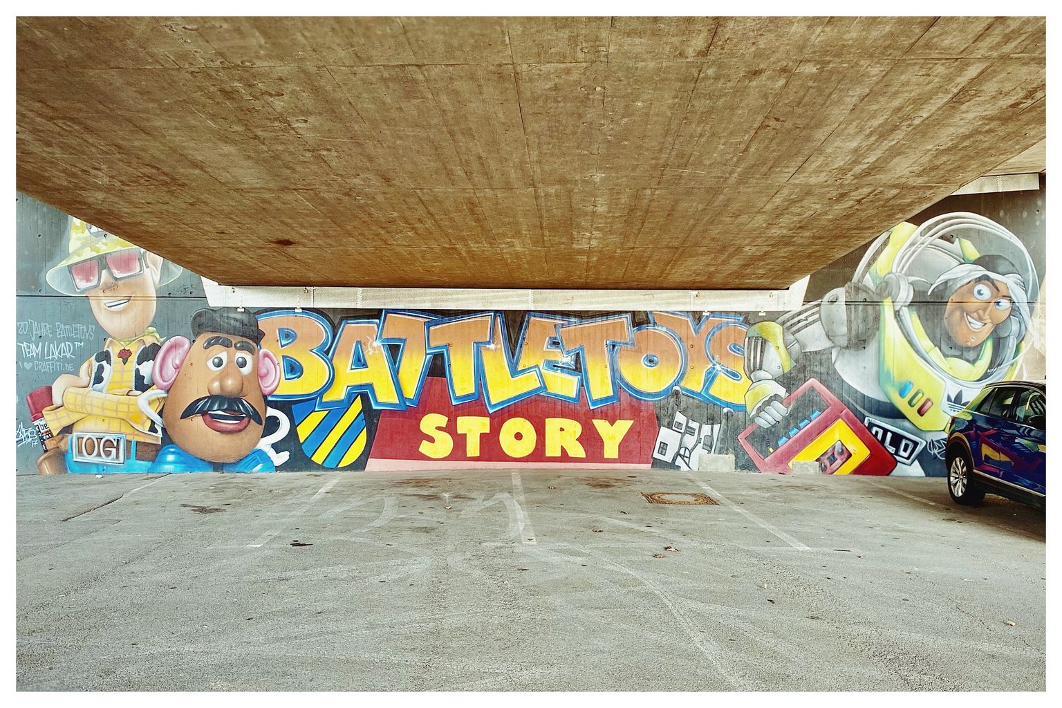 Streetart – Brückenkunst (108/365)