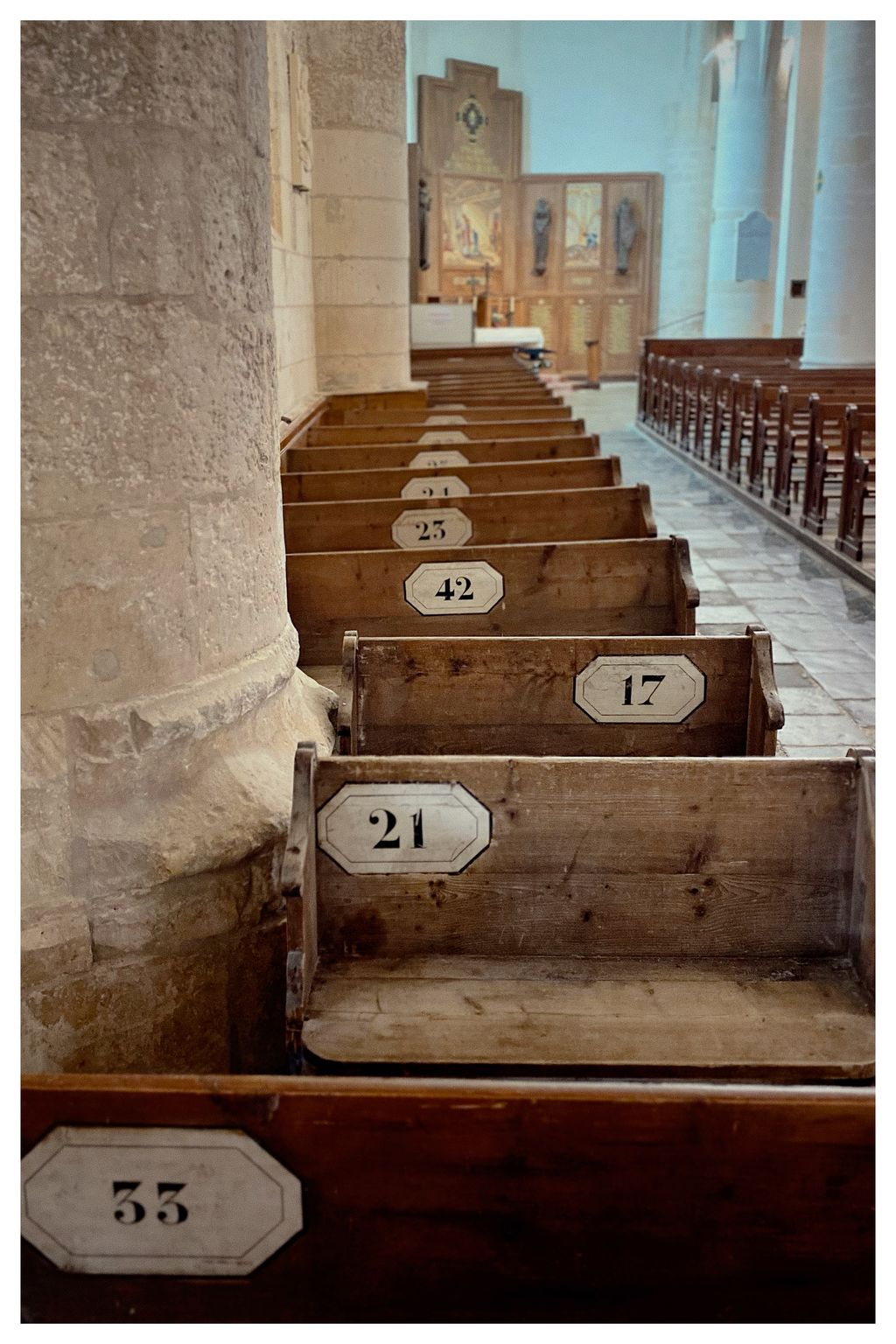 Kleines Zahlenrätsel in der Kirche (126/365)